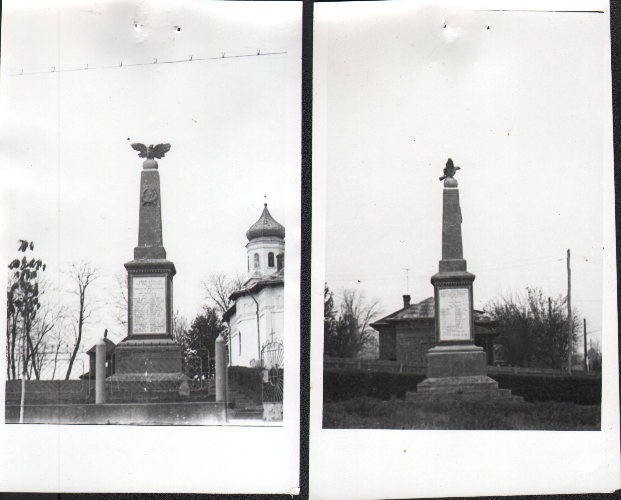 Monument al eroilor căzuți în Războiul de Independență și în Primul Război Mondial
