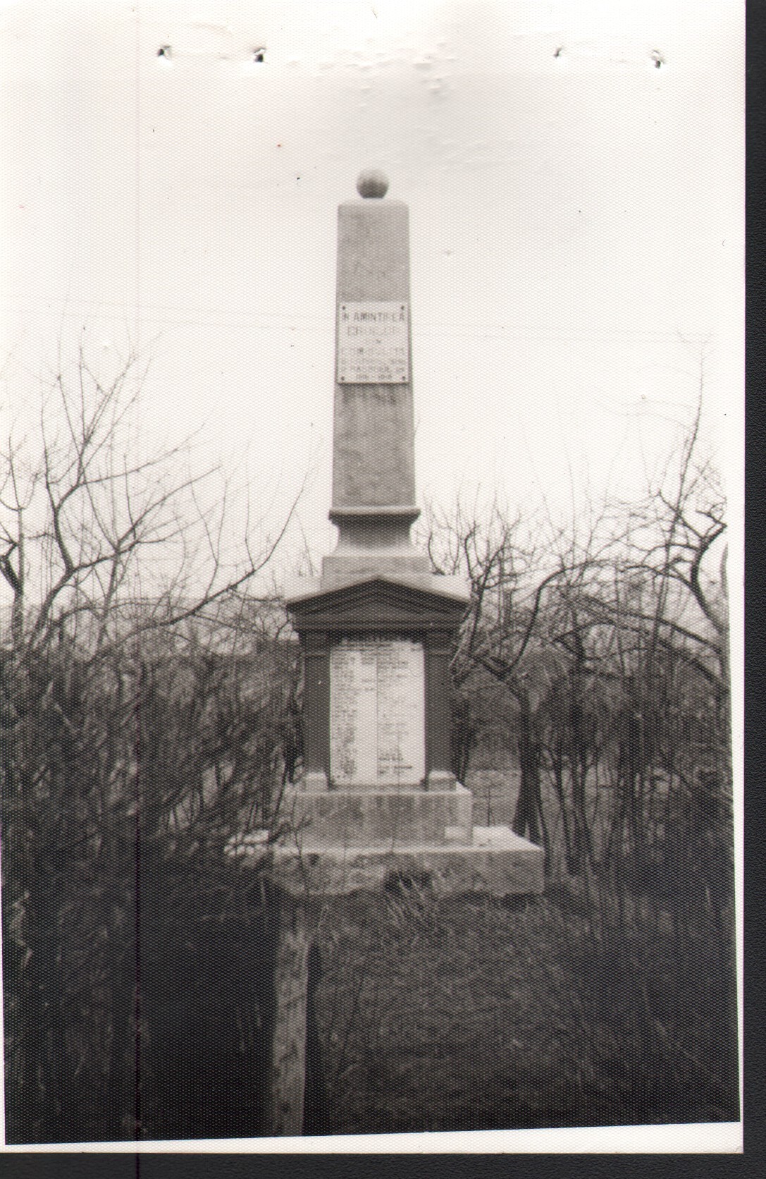 Monument al eroilor căzuți în Primul Război Mondial