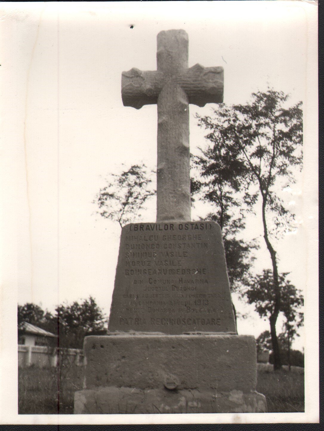 Monument al eroilor căzuţi în Al Doilea Război Balcanic