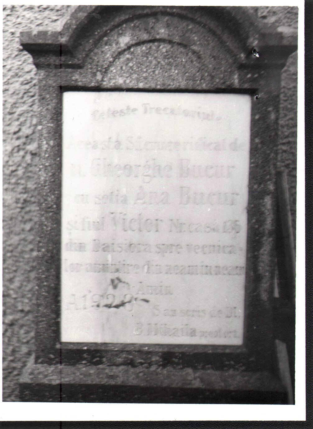 Monument al eroilor căzuţi în Primul Război Mondial