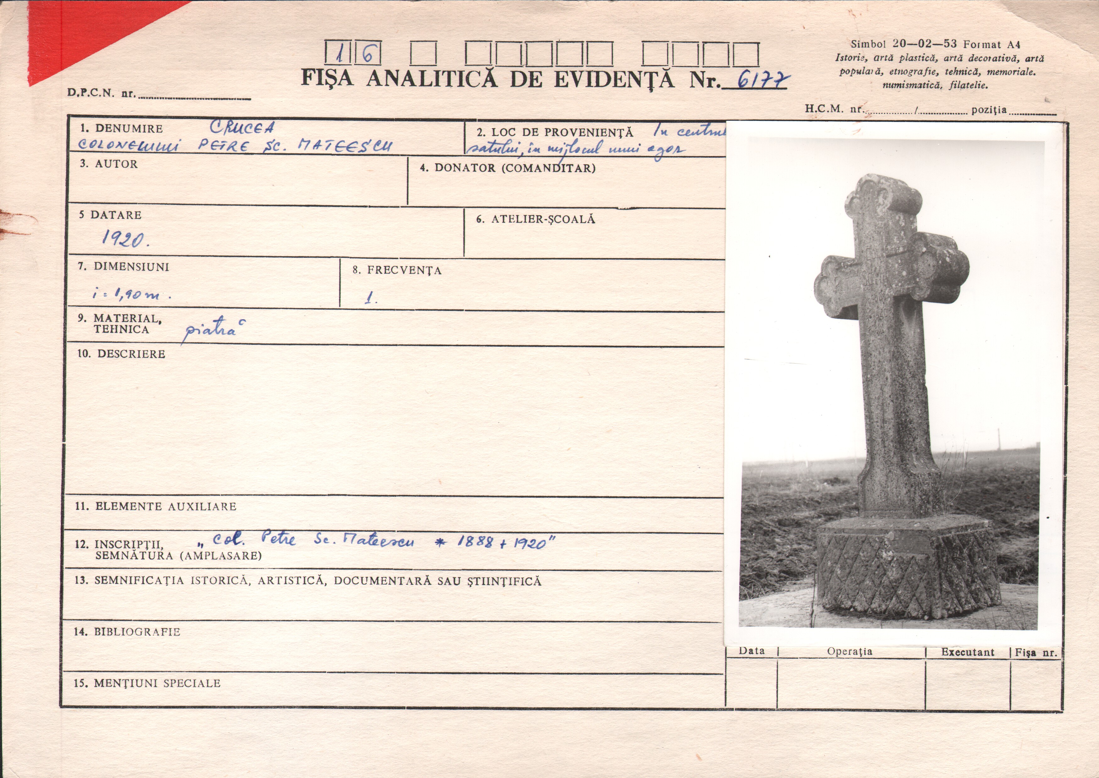 Monument al eroilor căzuți în Primul Război Mondial
