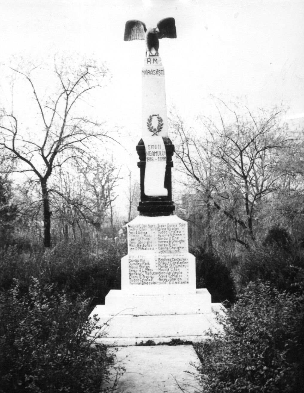 Monument al eroilor căzuți în Primul Război Mondial