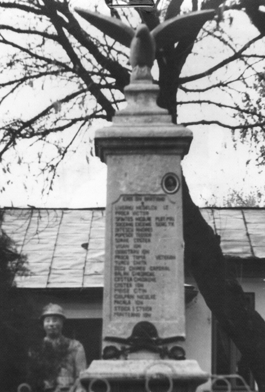 Monumentul eroilor din Primul Război Mondial