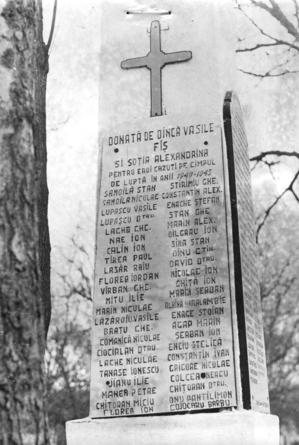 Monument al eroilor din Primul Război Mondial și din Al Doilea Război Mondial