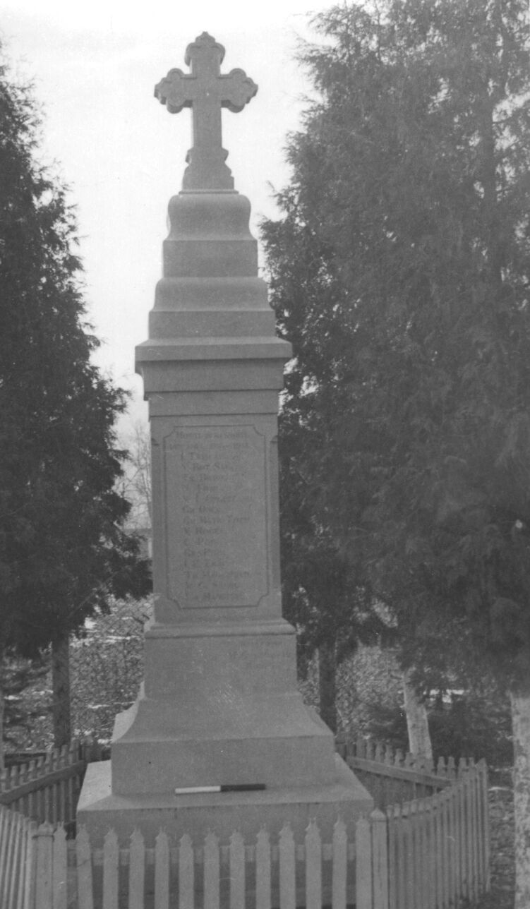 Monument al eroilor căzuți în Primul Război Mondial