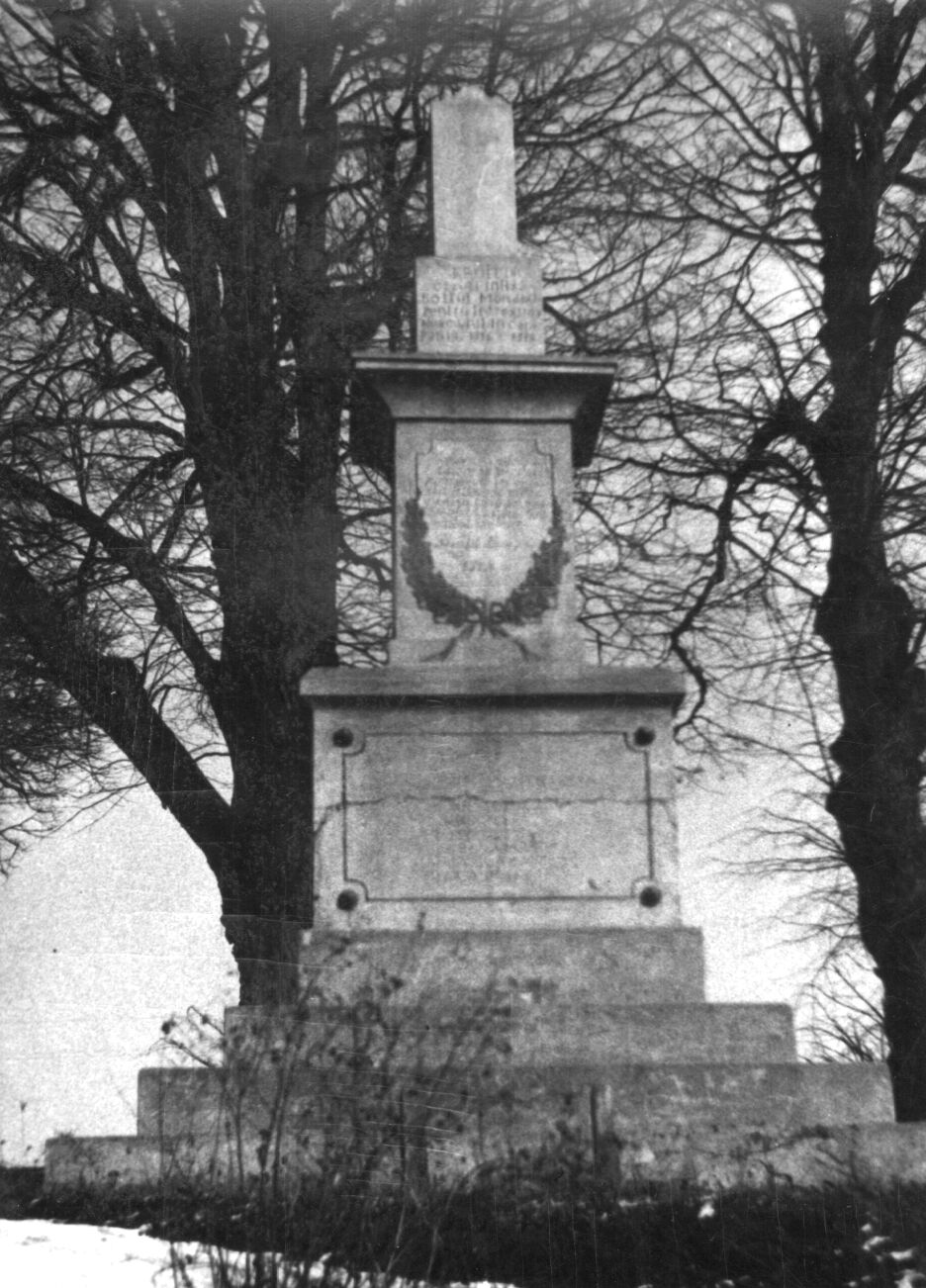 Monument al eroilor căzuți în Primul Război Mondial