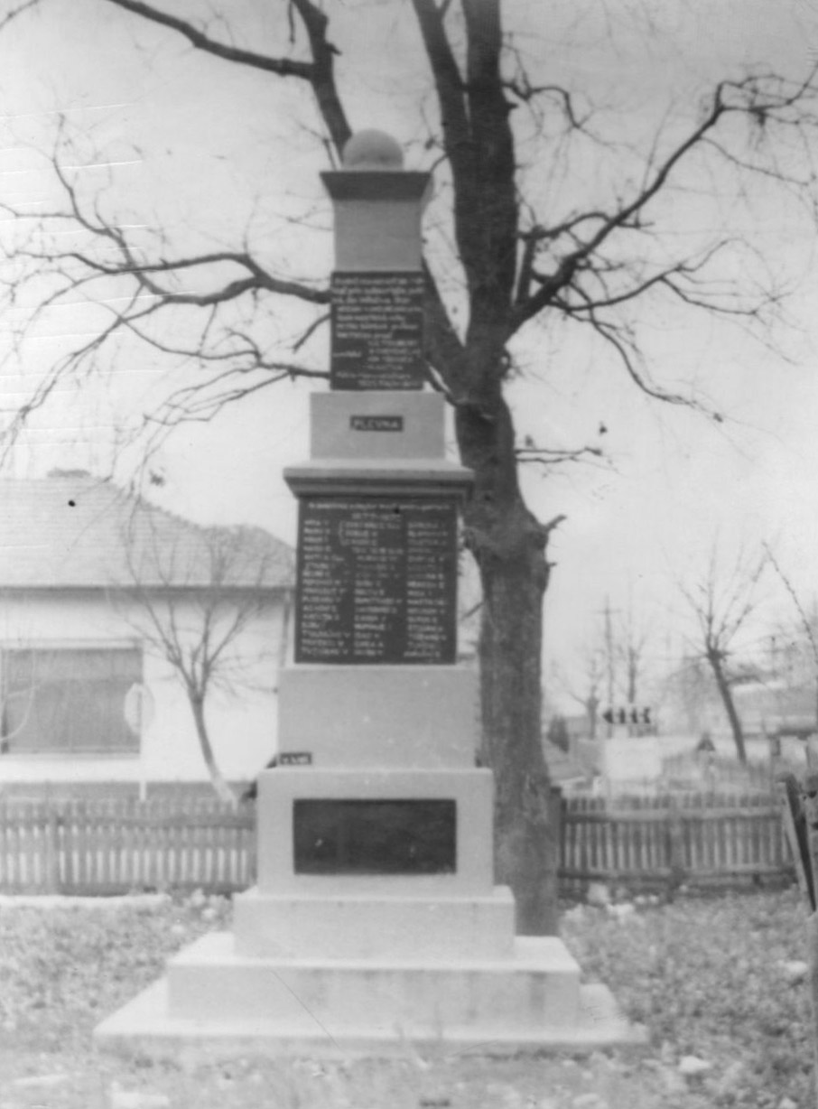 Monument al eroilor căzuți în Războiul de Independență și în Primul Război Mondial