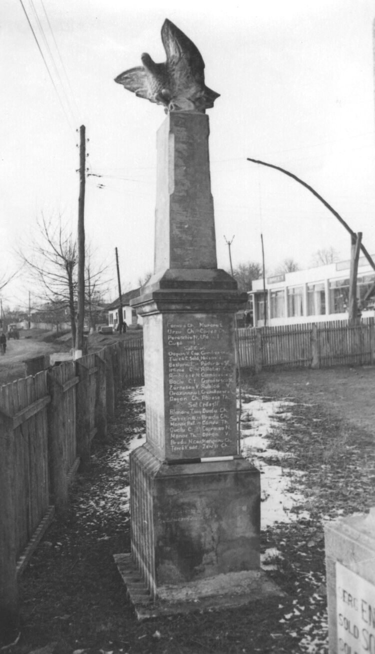 Monument al eroilor căzuți în Primul Război Mondial