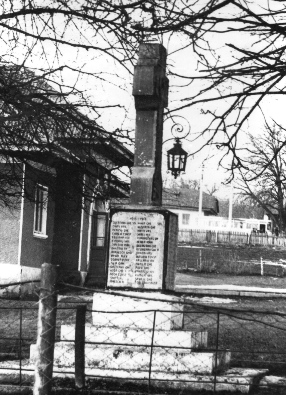 Monument al eroilor căzuți în Al Doilea Război Balcanic și în Primul Război Mondial