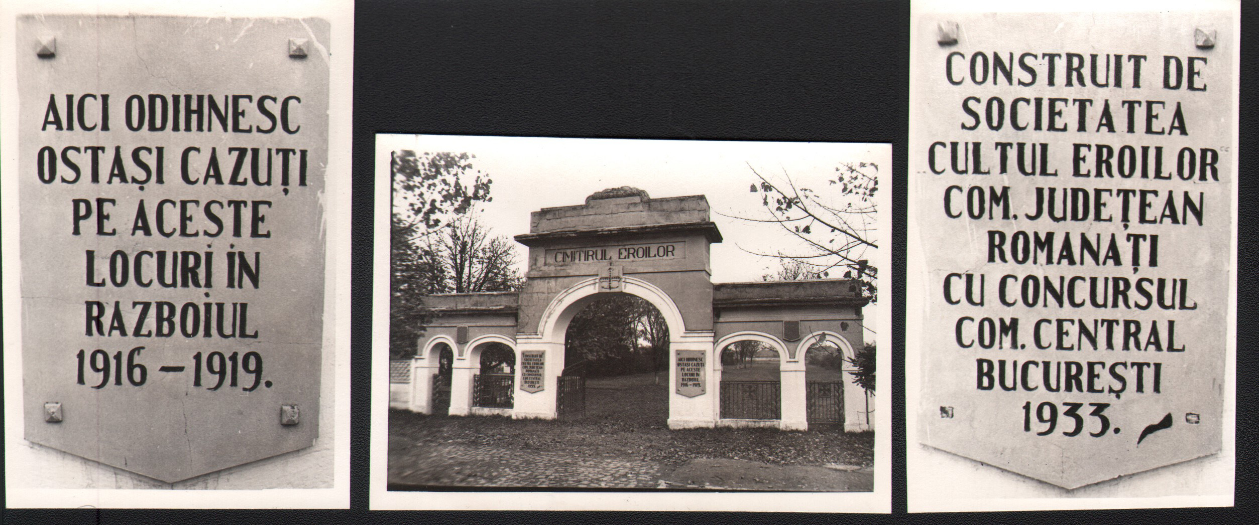 Cimitir al eroilor căzuți în Primul Război Mondial și în Al Doilea Război Mondial