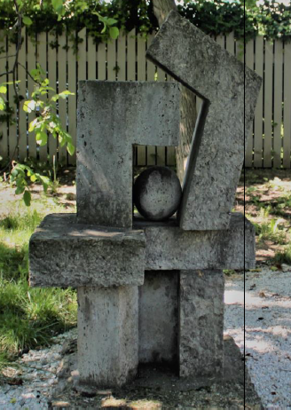 Sculptura „Crepuscul"